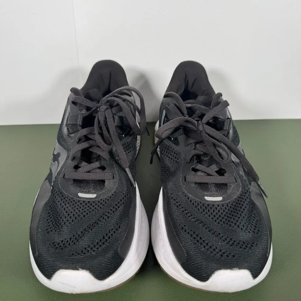 Saucony Guide 15 Womens Size 9.5 Black White Athletic Running Shoes Sneakers